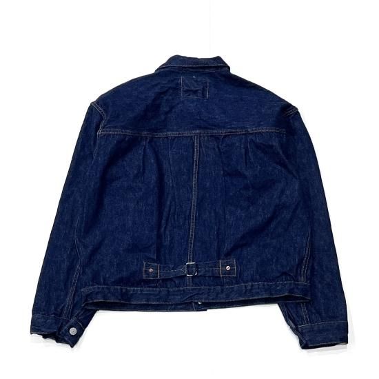 TYPE1 40'S PLEATED FRONT BLOUSE ONE WASH