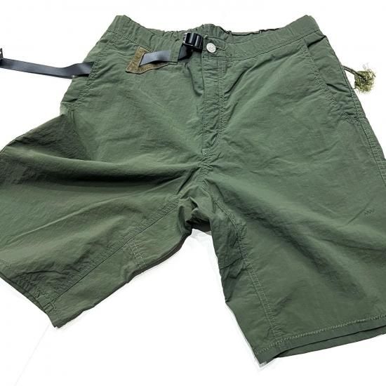 SM SHORT / FEATHER NYLON (DARKGREEN)