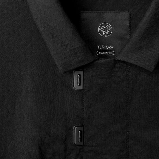 CAPSULESNAP POLO SHIRT - DR #BLACK【DOCTOROID】