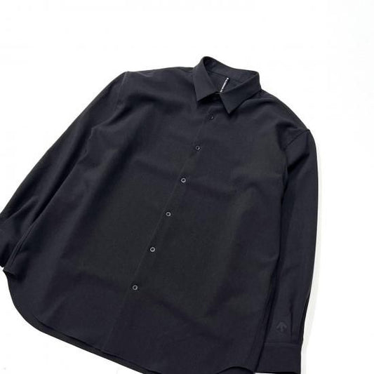 WOOL LIKE L/S REGULAR COLLAR SH