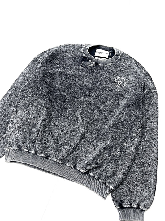 Hand Dye Reverse Twist Sweat