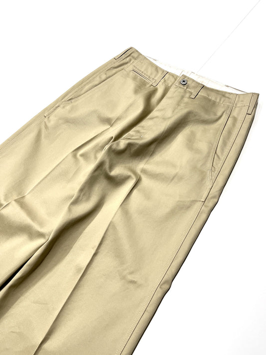 90’LOOSE STRAIGHT PANTS - CHINO CLOTH