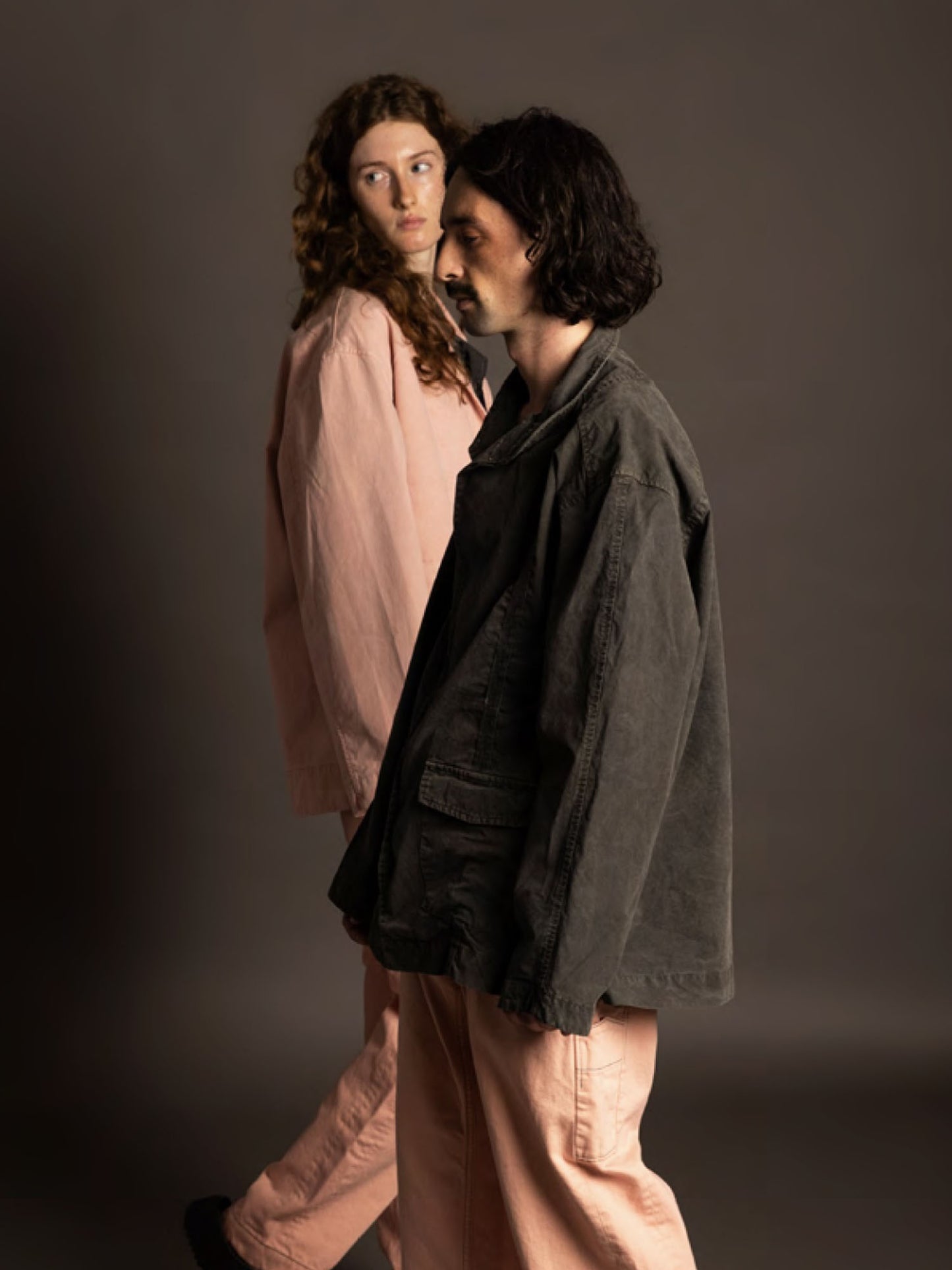 GUAYA SHIRT / PEACHED COTTON OXFORD / SHALE