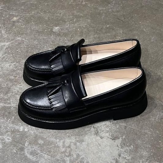 THE LOAFER / タッセルローファー (BLACK)
