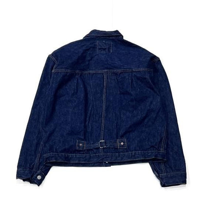 TYPE1 40'S PLEATED FRONT BLOUSE ONE WASH