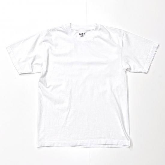 DUCT TAPE T-SHIRT / WHITE LABEL / MINE-SS-WHITE