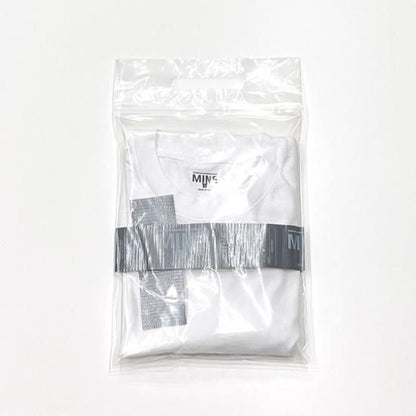 DUCT TAPE T-SHIRT / WHITE LABEL / MINE-SS-WHITE