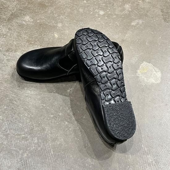 T-01 ストラップシューズ/ キップレザー (BLACK)