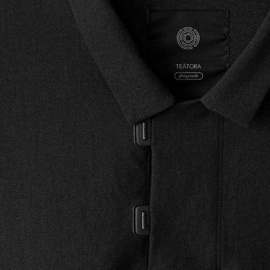 CAPSULESNAP POLO SHIRT - GC #SHADOW GHOST CODE