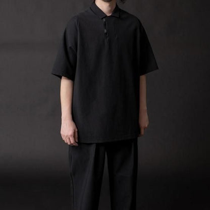 CAPSULESNAP POLO SHIRT - GC #SHADOW GHOST CODE