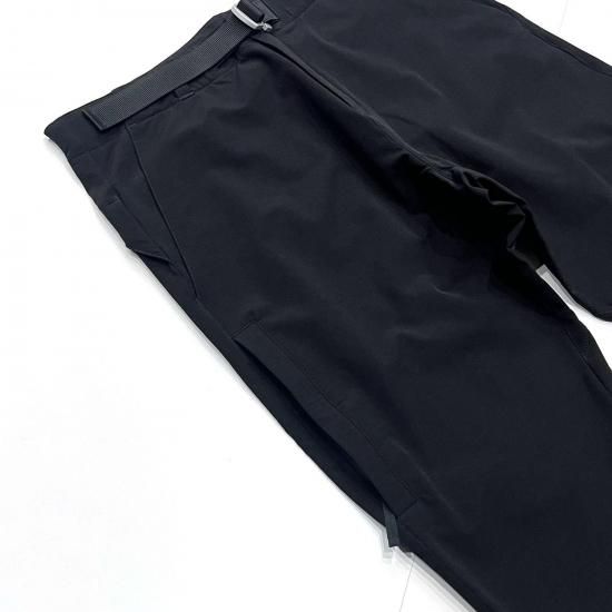 "POUTNIK"ポートニック- MONK PANTS (BLACK)
