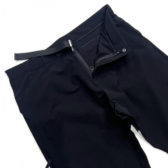 "POUTNIK"ポートニック- MONK PANTS (BLACK)