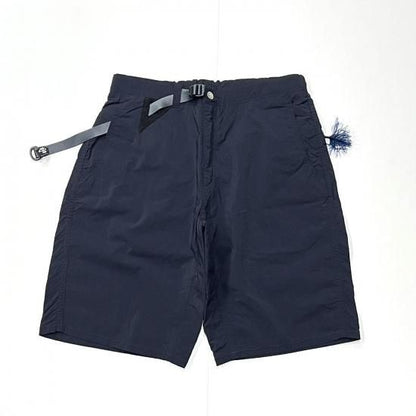 SM SHORT / FEATHER NYLON (BLACKNAVY)
