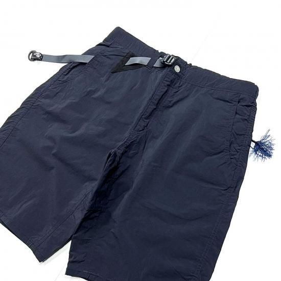 SM SHORT / FEATHER NYLON (BLACKNAVY)