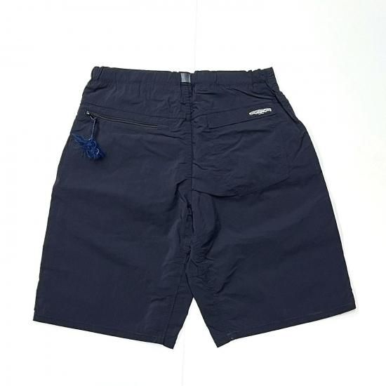 SM SHORT / FEATHER NYLON (BLACKNAVY)