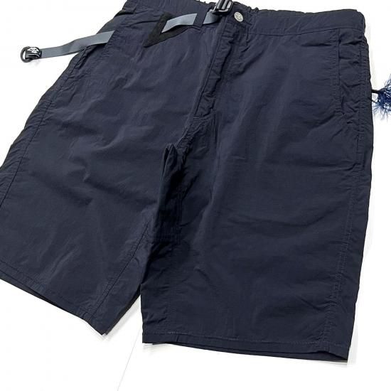 SM SHORT / FEATHER NYLON (BLACKNAVY)
