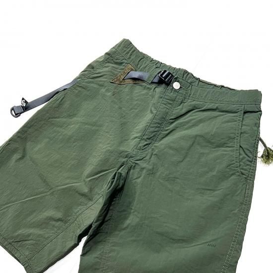 SM SHORT / FEATHER NYLON (DARKGREEN)