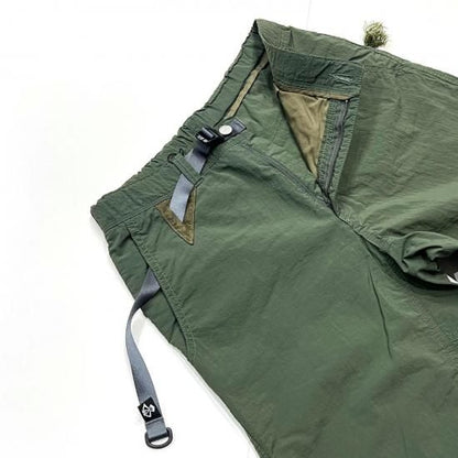 SM SHORT / FEATHER NYLON (DARKGREEN)