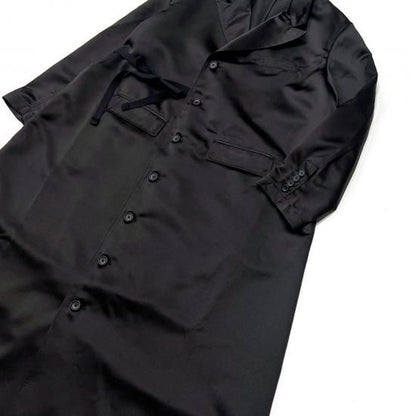 Tux Dress -Mystique Satin(Black)