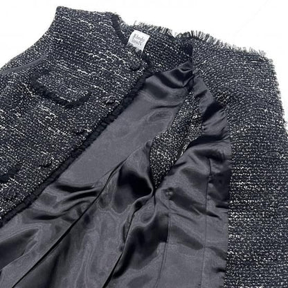 SLLEVELESS JACKET - BONDING TWEED
