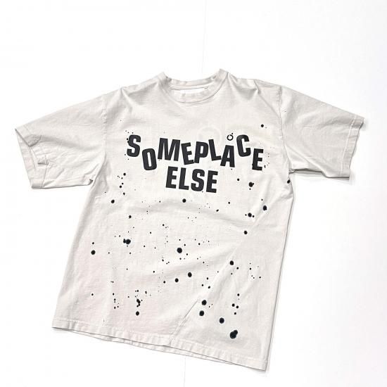 Hand Dyed Twist Tee Shirt / SOMEPLACE ELSE