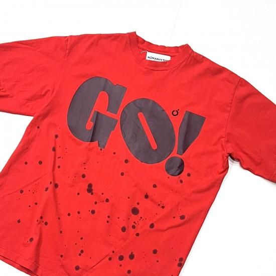 Hand Dyed Twist Tee Shirt / GO!