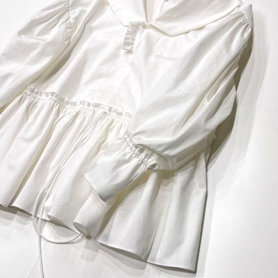SINGLE TIERED SMOCK - TWILL