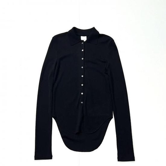 Super 140's Melino Wool Shirt Women's (Black)