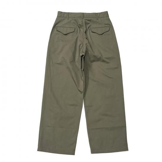OFFICER PANT -COTTON SANDED CLOTH