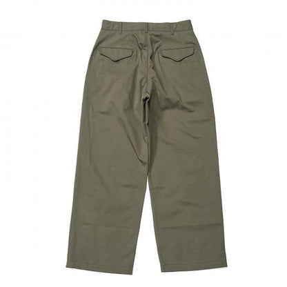 OFFICER PANT -COTTON SANDED CLOTH