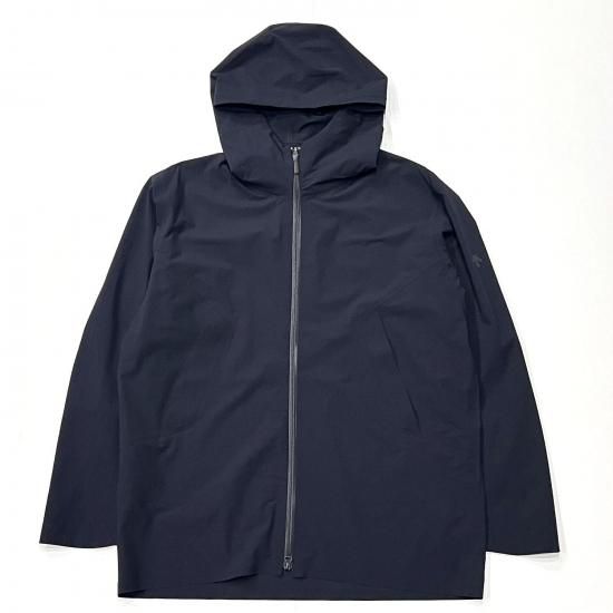 UNTRIMMED HOODIE JACKET (BLACK)