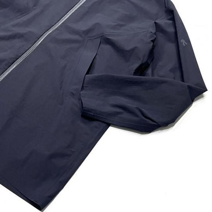 UNTRIMMED HOODIE JACKET (BLACK)