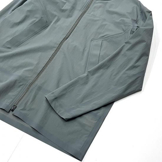 UNTRIMMED HOODIE JACKET (SAGE GREEN)