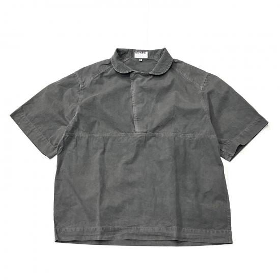WORK27 GOULE SHIRT /NICE COTTON POPLIN / SHALE