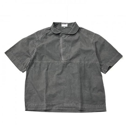 WORK27 GOULE SHIRT /NICE COTTON POPLIN / SHALE