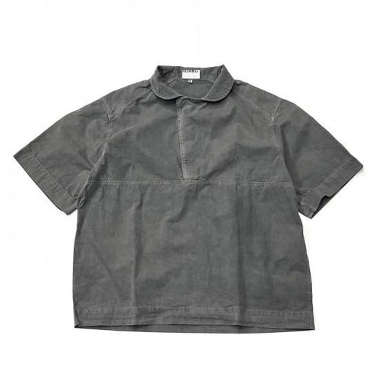 WORK27 GOULE SHIRT /NICE COTTON POPLIN / SHALE