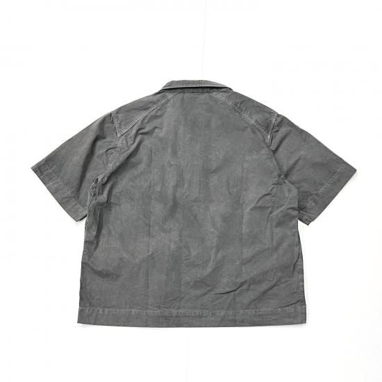 WORK27 GOULE SHIRT /NICE COTTON POPLIN / SHALE