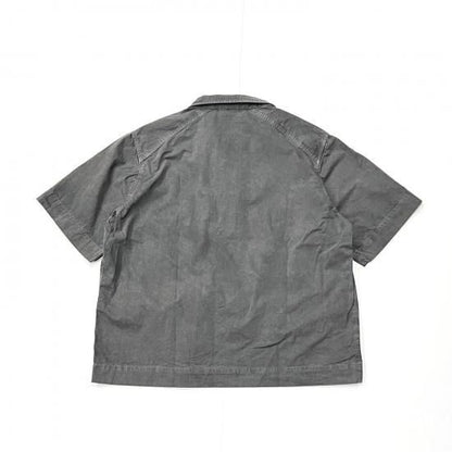 WORK27 GOULE SHIRT /NICE COTTON POPLIN / SHALE