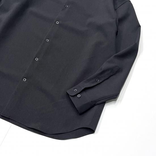 WOOL LIKE L/S REGULAR COLLAR SH