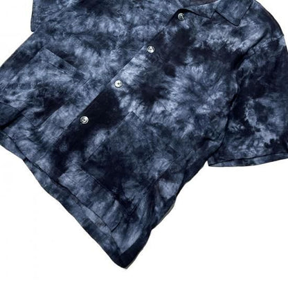 CABANA SHIRT - MESH JACQUARD / UNEVEV DYE