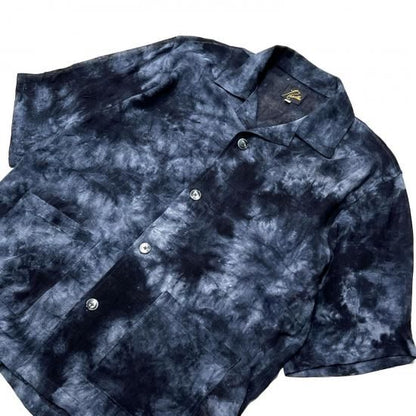 CABANA SHIRT - MESH JACQUARD / UNEVEV DYE