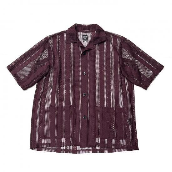 CABANA SHIRT - POLY LACE JQ. (DK.PURPLE)