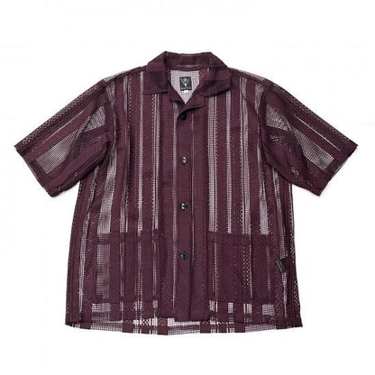 CABANA SHIRT - POLY LACE JQ. (DK.PURPLE)