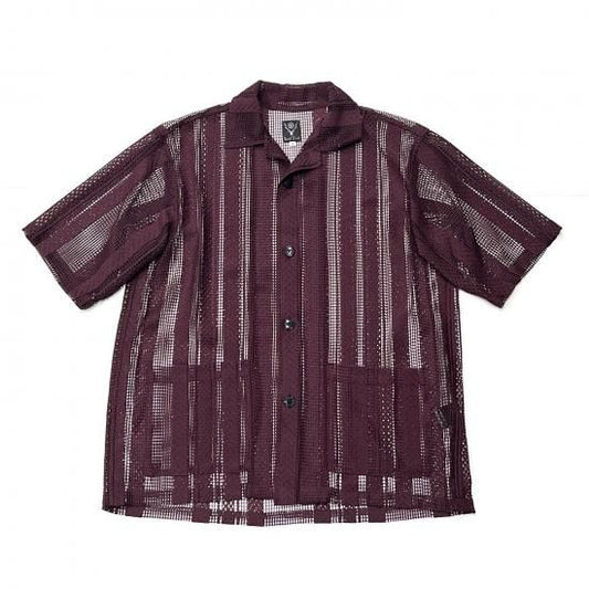 CABANA SHIRT - POLY LACE JQ. (DK.PURPLE)
