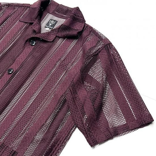 CABANA SHIRT - POLY LACE JQ. (DK.PURPLE)