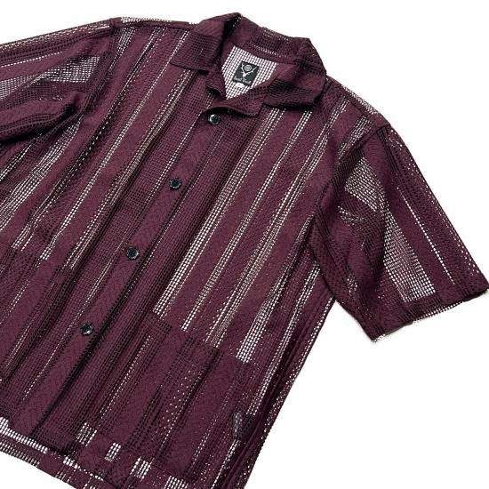 CABANA SHIRT - POLY LACE JQ. (DK.PURPLE)