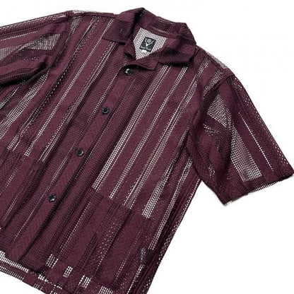 CABANA SHIRT - POLY LACE JQ. (DK.PURPLE)