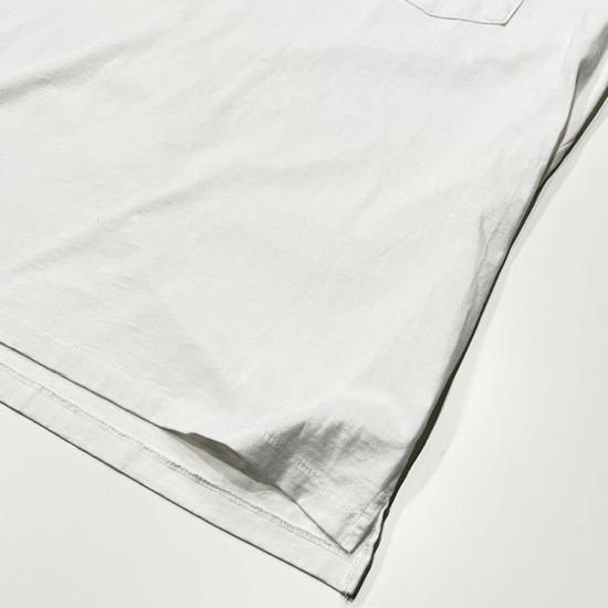 PRINTED CROSS CREW NECK T-SHIRT - MULTI PATTERN (WHITE)