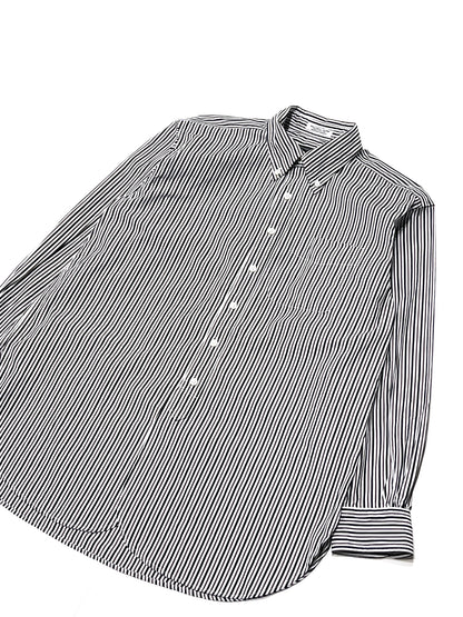 19 CENTURY BD SHIRT - STRIPE COTTON BROADCLOTH