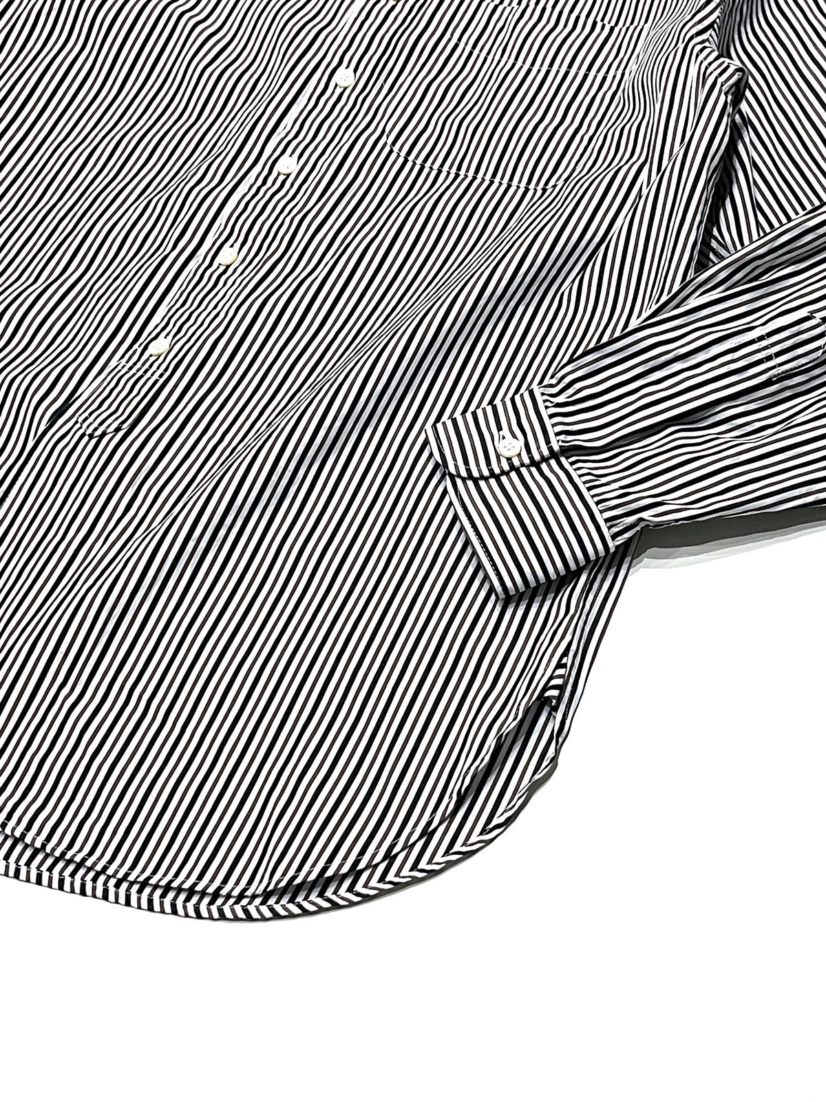 19 CENTURY BD SHIRT - STRIPE COTTON BROADCLOTH